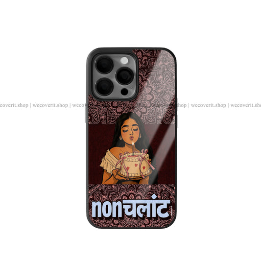 Non Chalant Premium Glossy Phone Cover