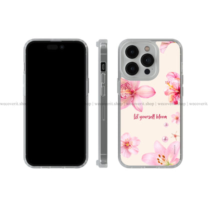 Tropical Blush Soft Mobile Cover