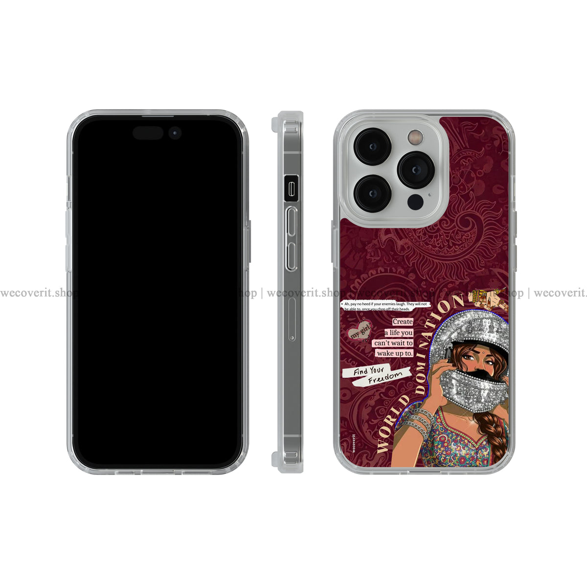 World Domination Soft Mobile Cover