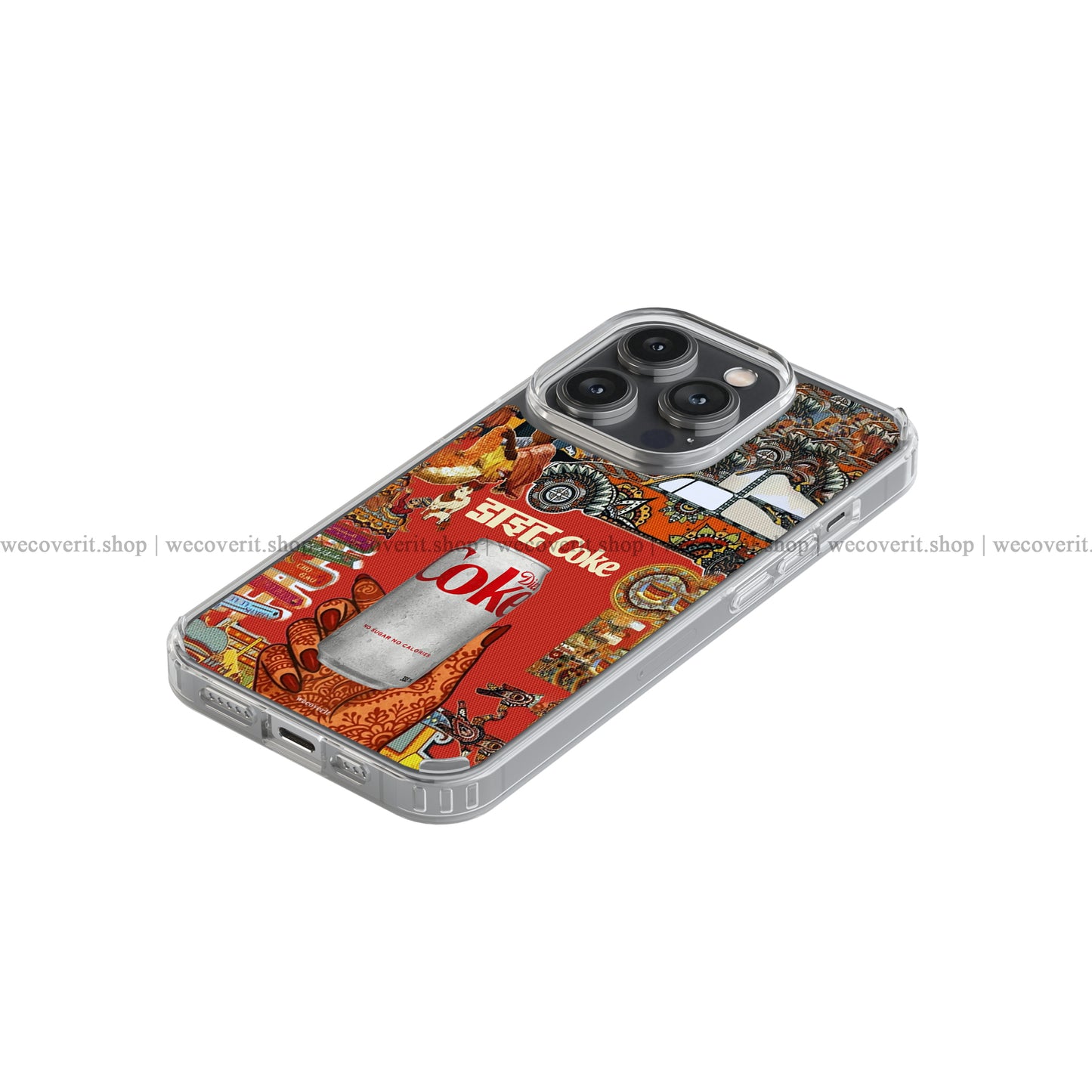 Spill the Coke Soft Mobile Cover