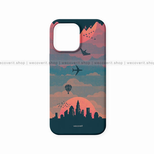 Sunset Of Travel Destination Travel Mobile Cover