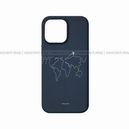 World Map Travel Mobile Cover