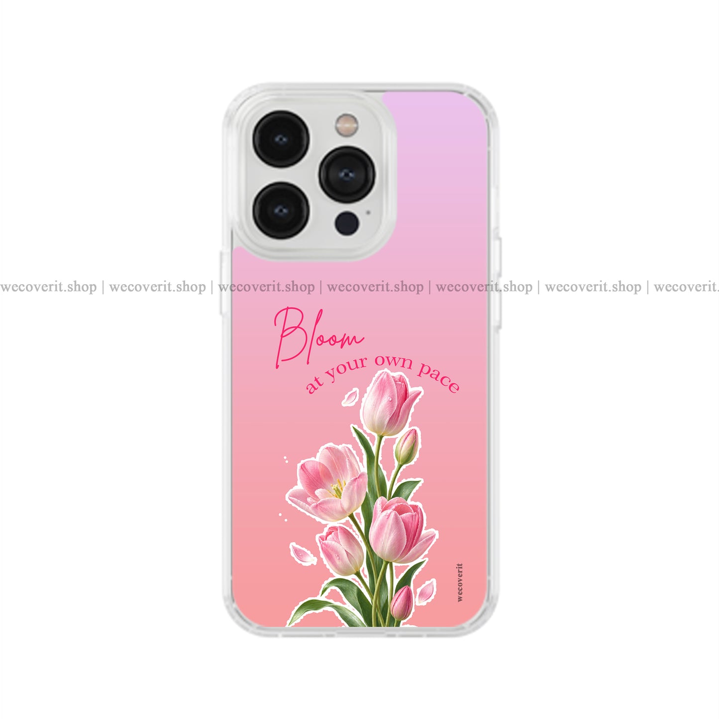 Bloom at Your Own Pace Soft Mobile Cover