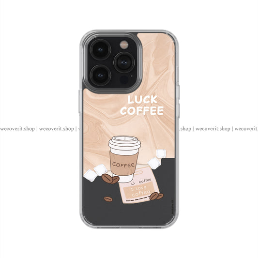 Lucky Brew Transparent Mobile Cover