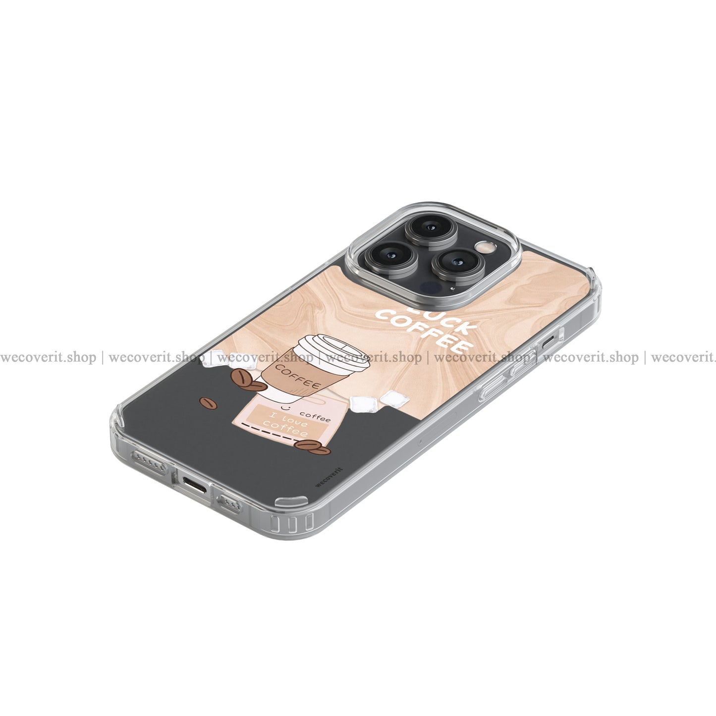Lucky Brew Transparent Mobile Cover
