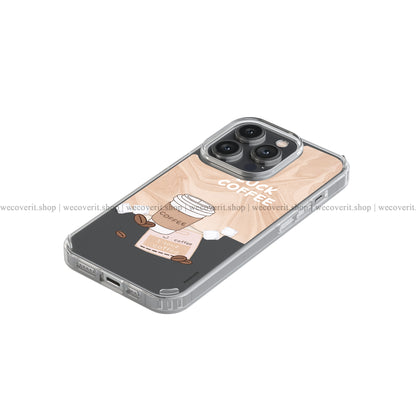 Lucky Brew Transparent Mobile Cover