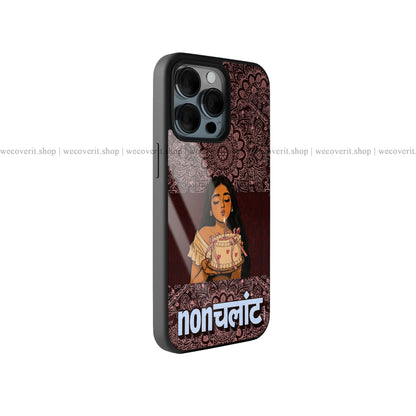 Non Chalant Premium Glossy Phone Cover