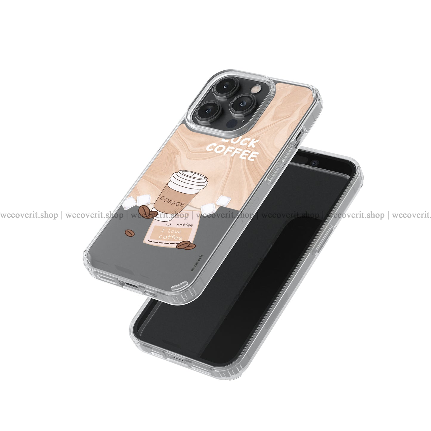 Lucky Brew Transparent Mobile Cover