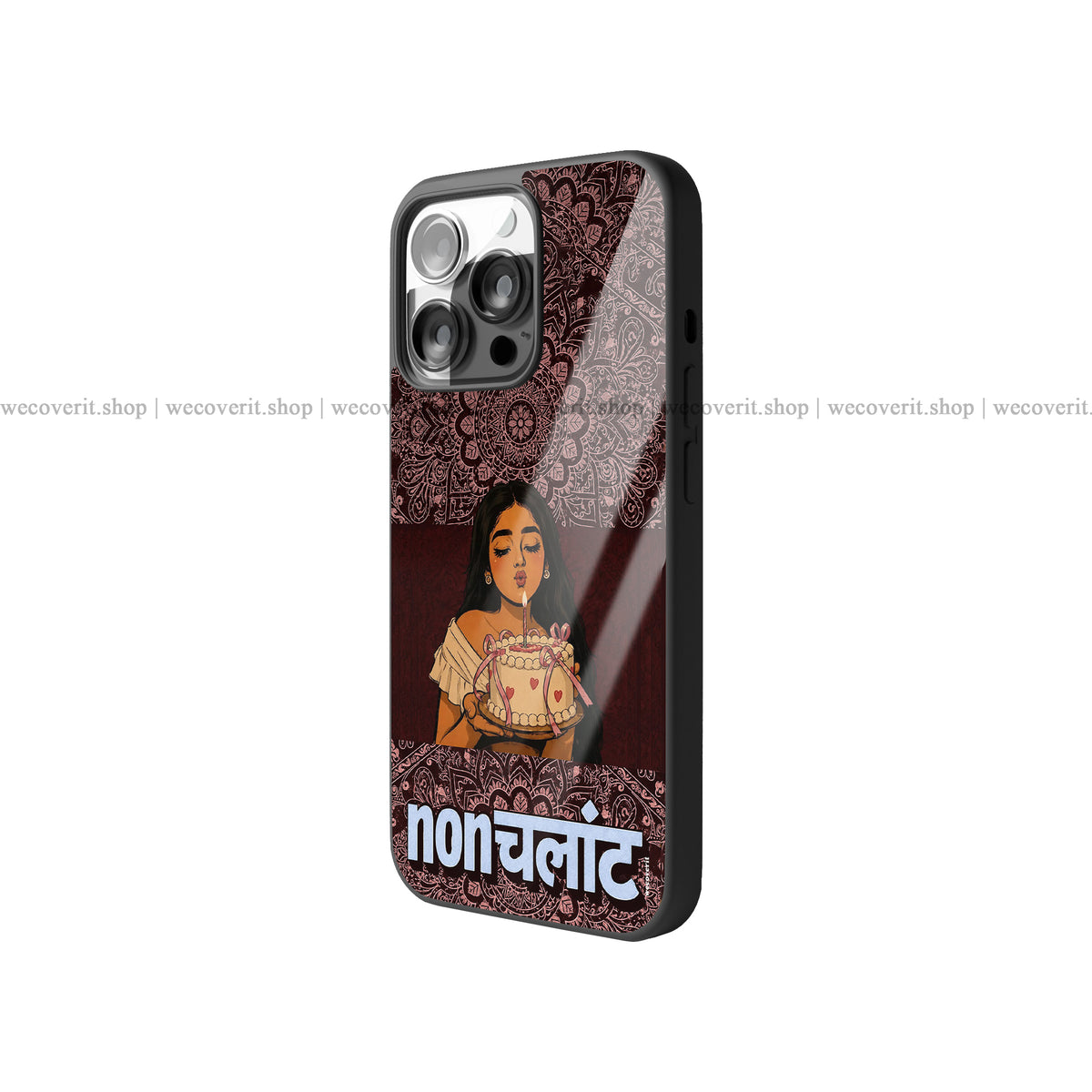 Non Chalant Premium Glossy Phone Cover