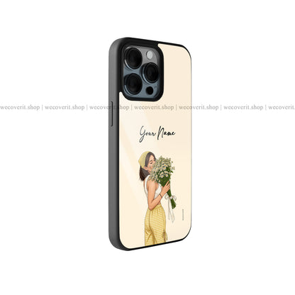 Daisy Daydream Illustration Premium Glossy Phone Cover