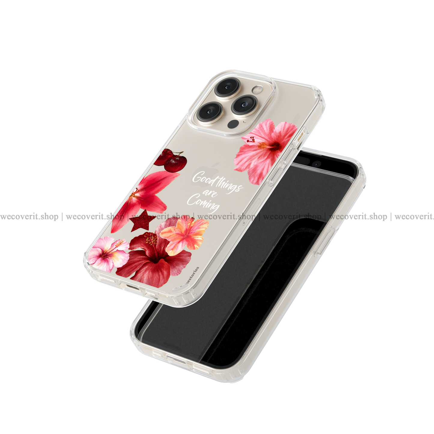 Hibiscus Kiss Soft Mobile Cover