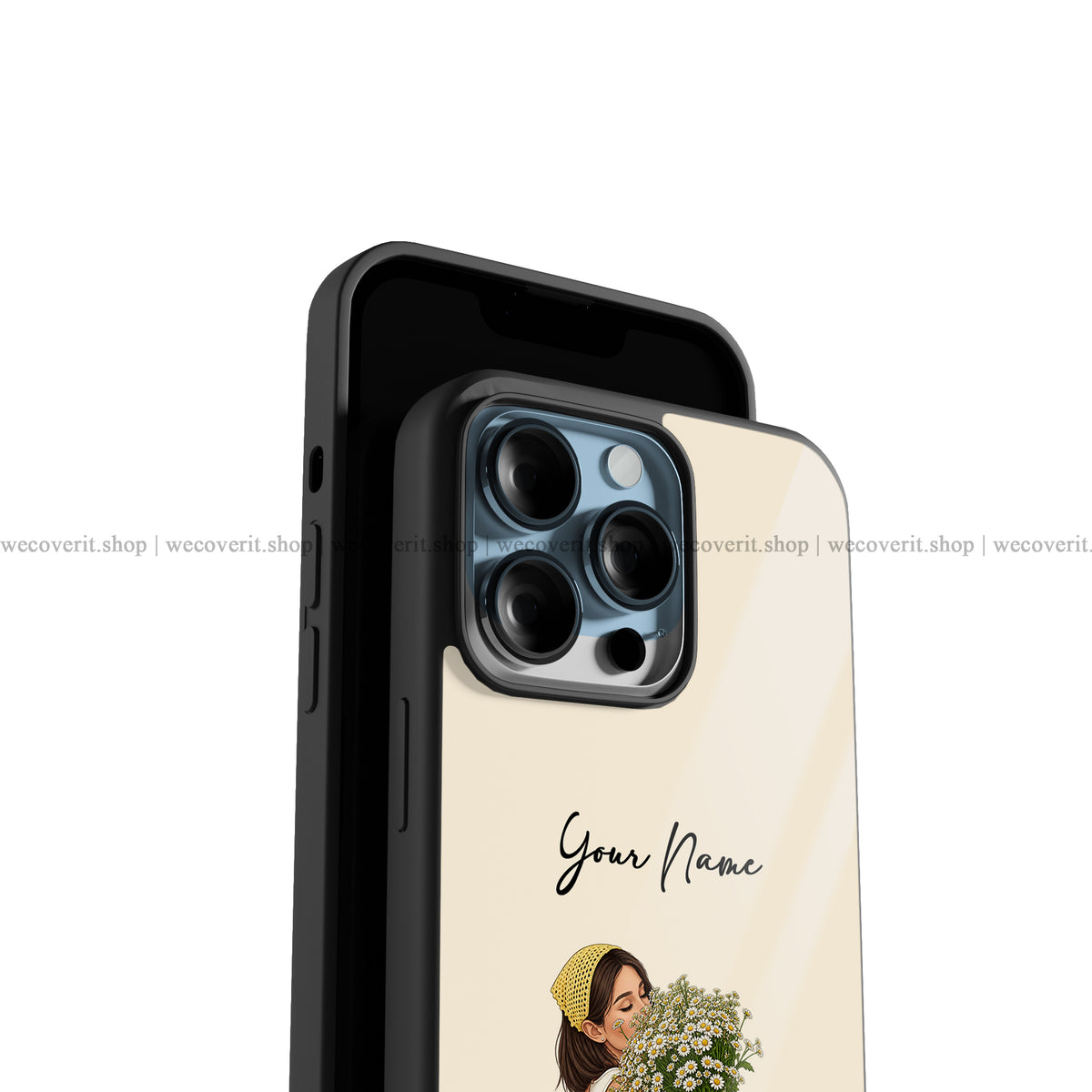 Daisy Daydream Illustration Premium Glossy Phone Cover
