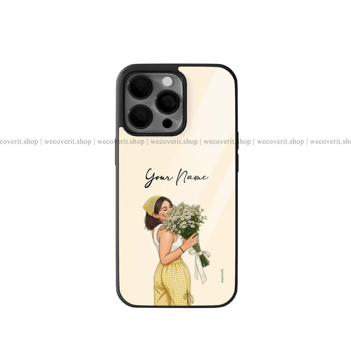 Daisy Daydream Illustration Premium Glossy Phone Cover