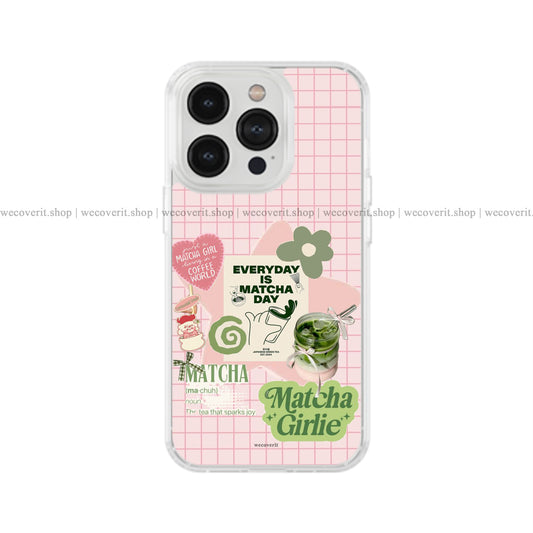 Matcha Day Soft Mobile Cover