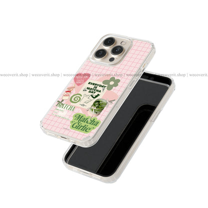 Matcha Day Soft Mobile Cover