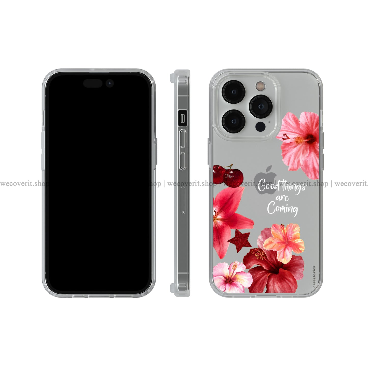 Hibiscus Kiss Soft Mobile Cover