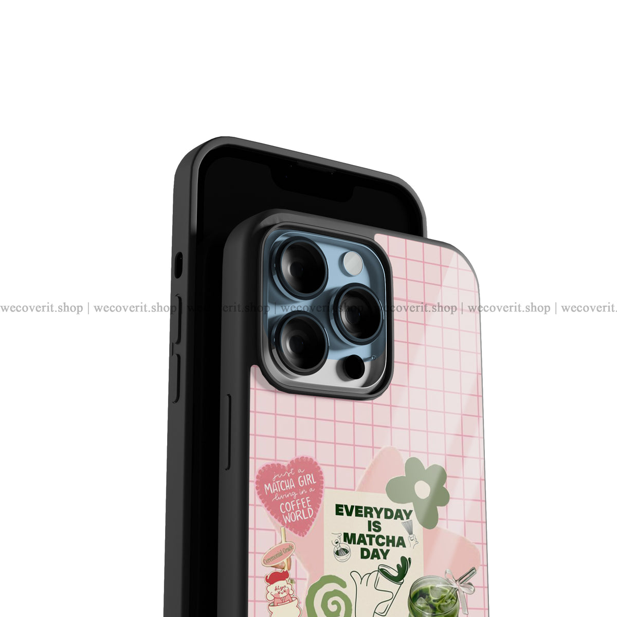 Matcha Day Premium Glossy Phone Cover