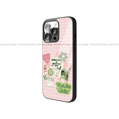 Matcha Day Premium Glossy Phone Cover