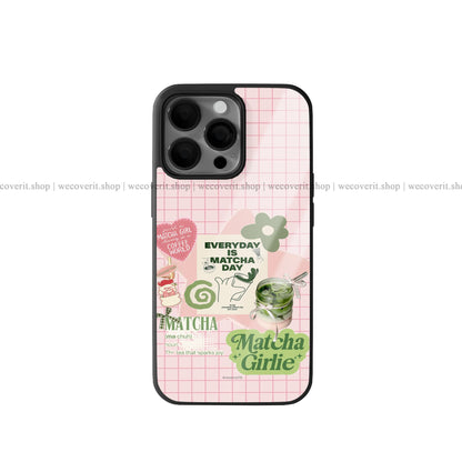 Matcha Day Premium Glossy Phone Cover