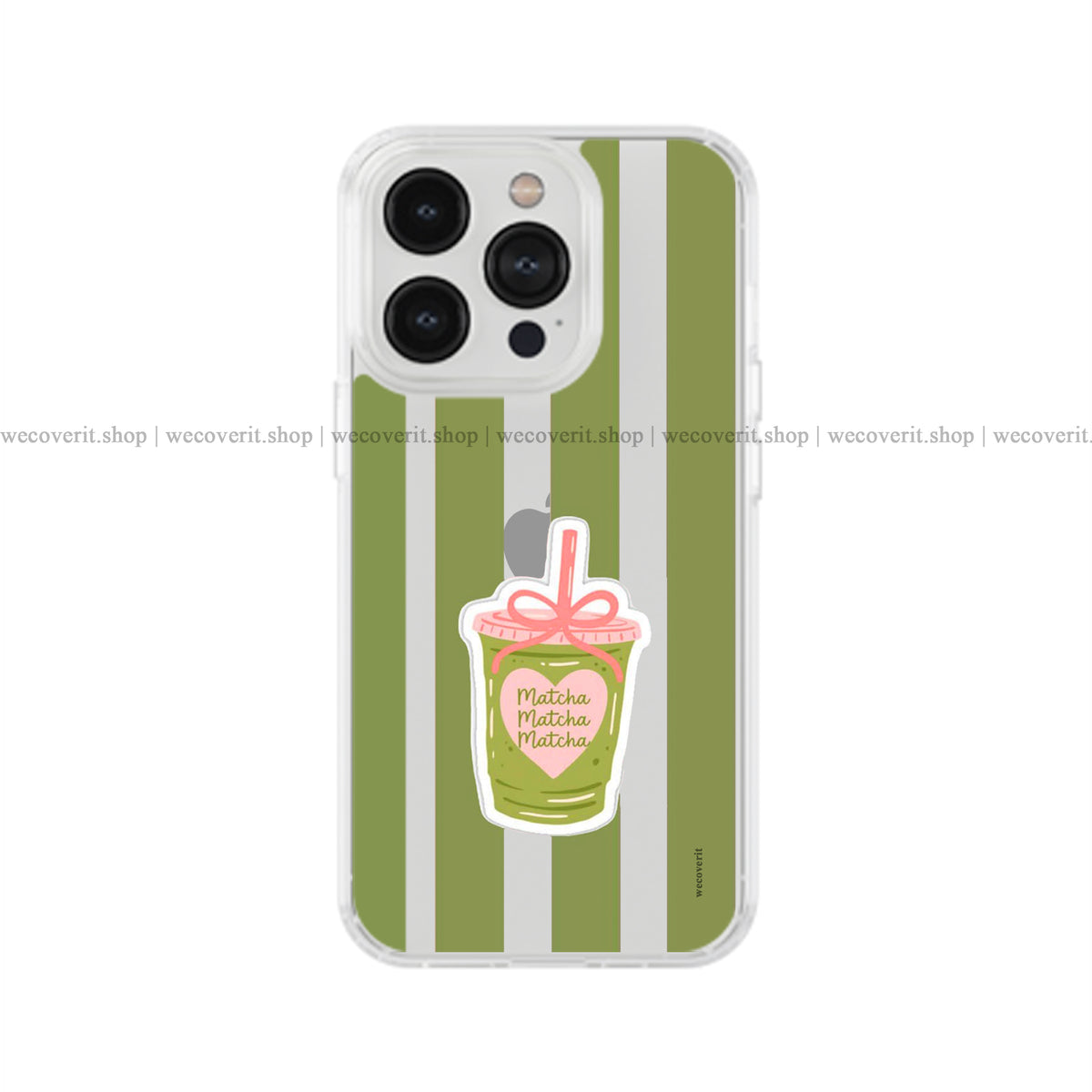 Matcha Love transparent Mobile Cover