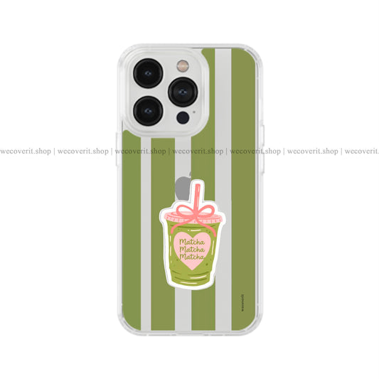 Matcha Love transparent Mobile Cover