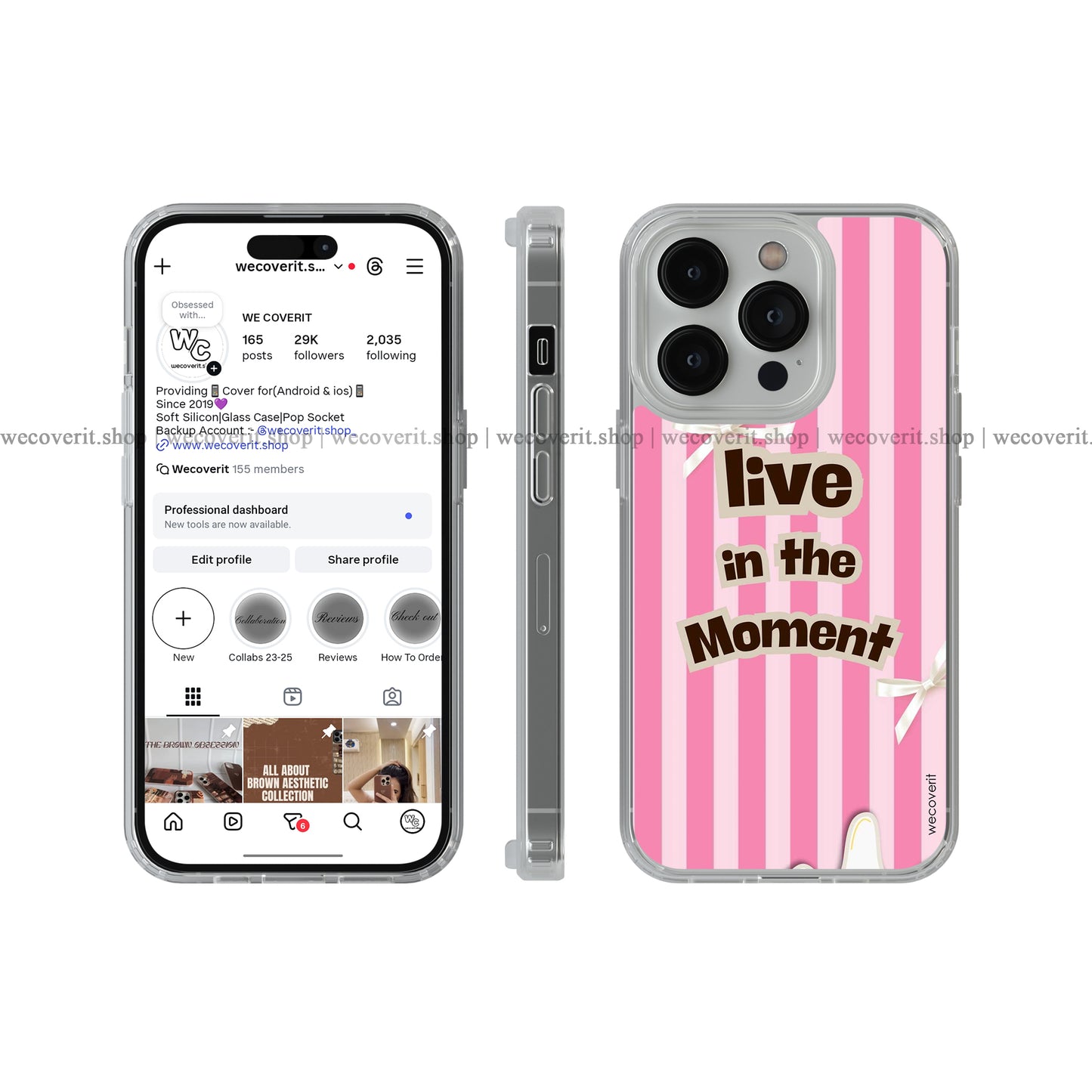 Sweet Stripe Aesthetic Soft Cover