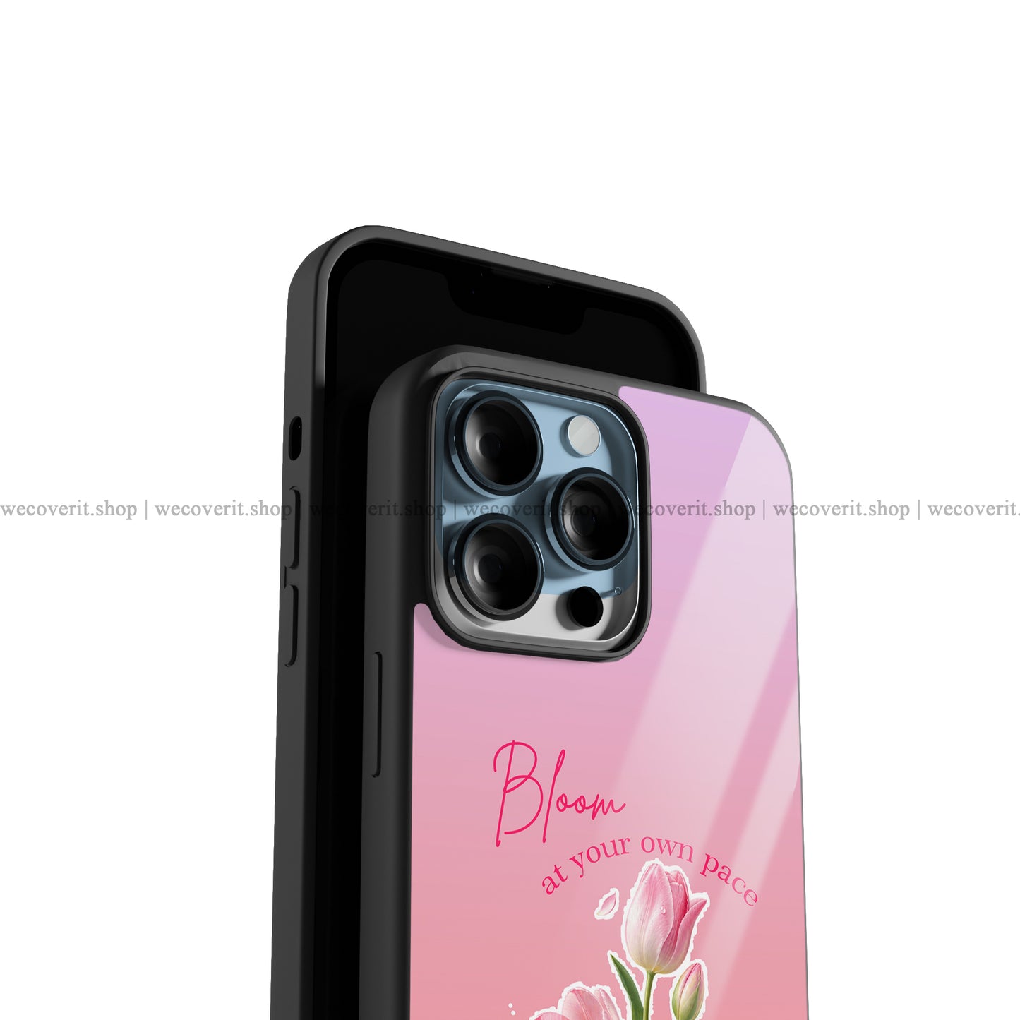 Bloom at Your Own Pace Premium Glossy Phone Cover