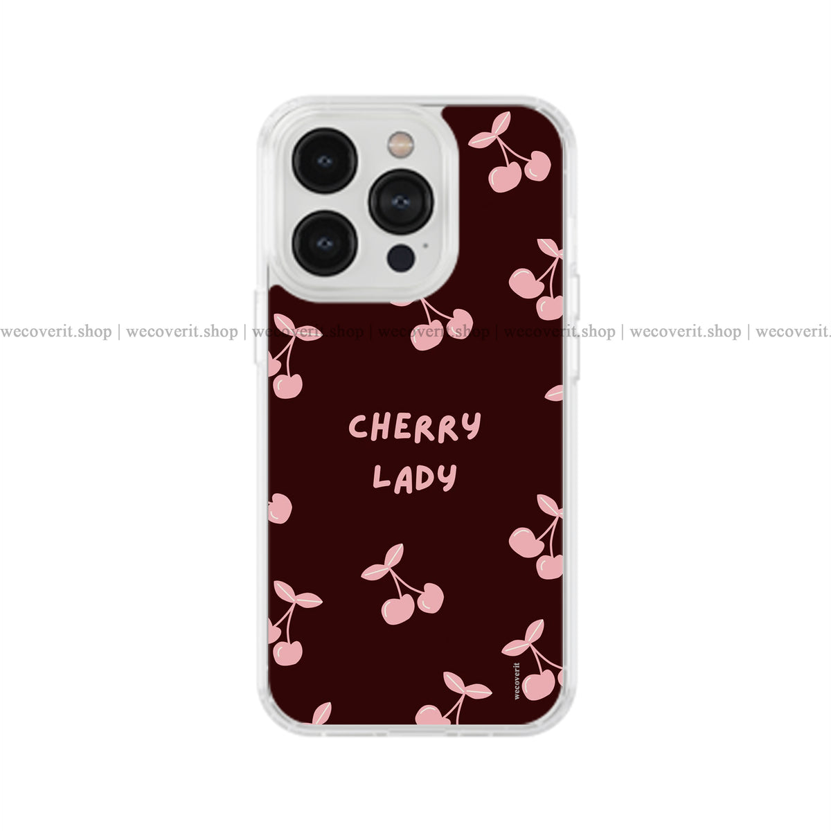 Cherry Lady Soft Mobile Cover