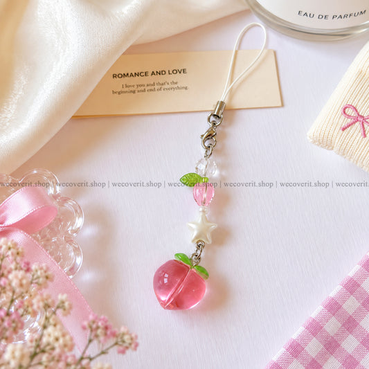 Peachy Star Charm