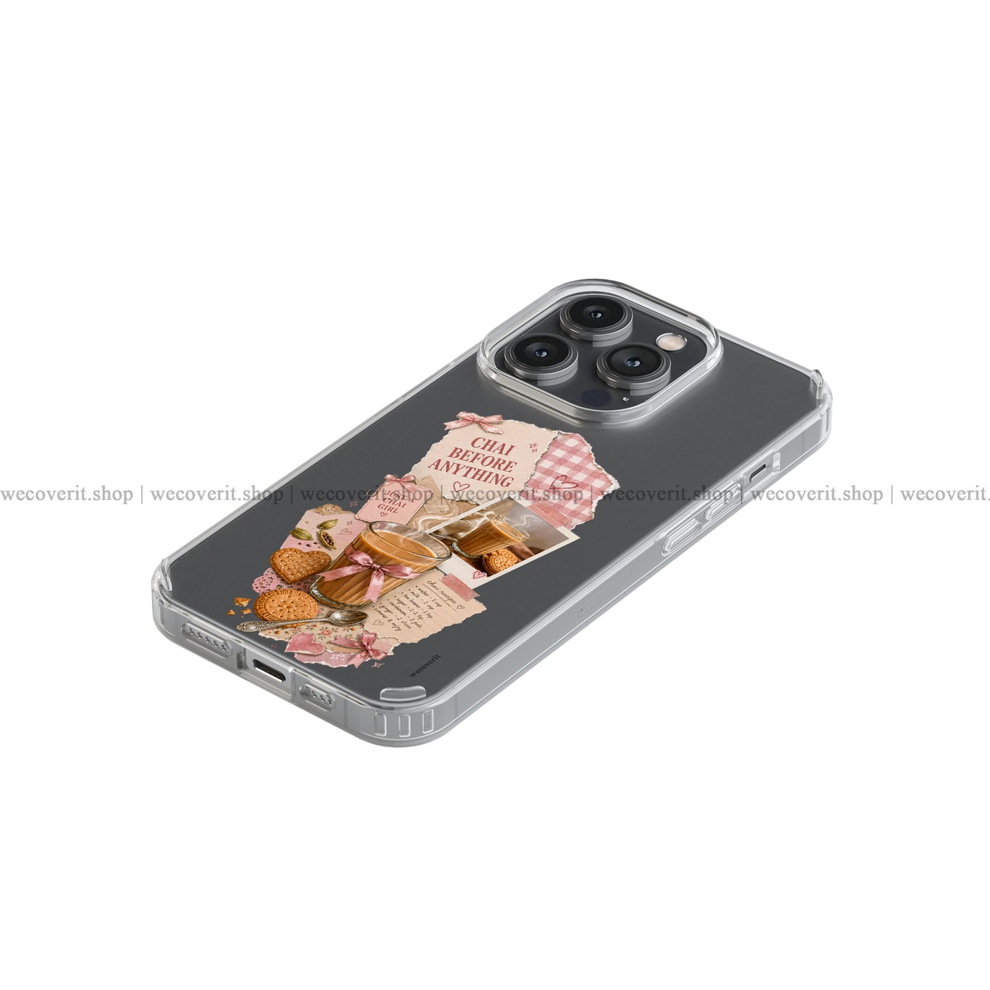 Chai First transparent Mobile Cover