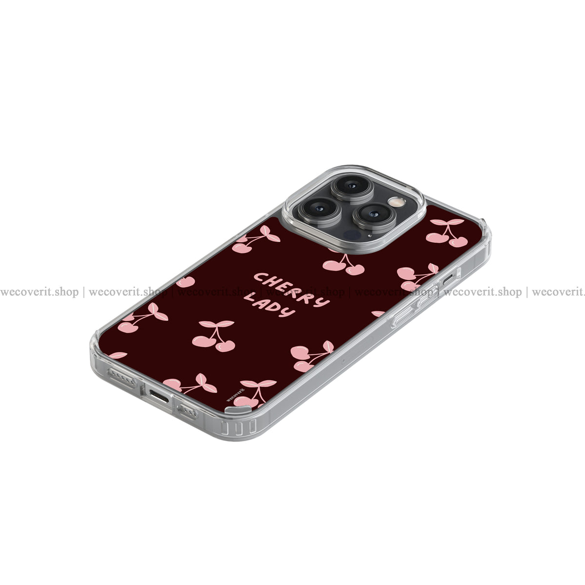 Cherry Lady Soft Mobile Cover