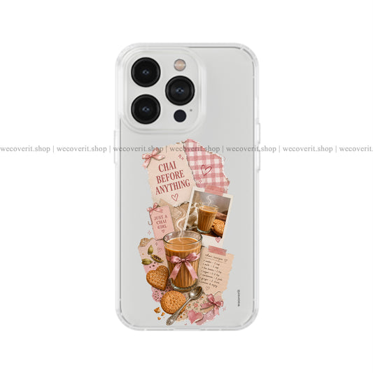 Chai First transparent Mobile Cover
