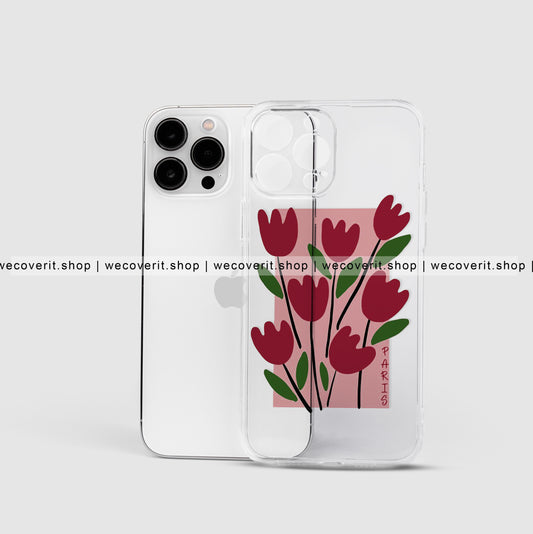 Tulip Flower Vector Art Clear Transparent Cover