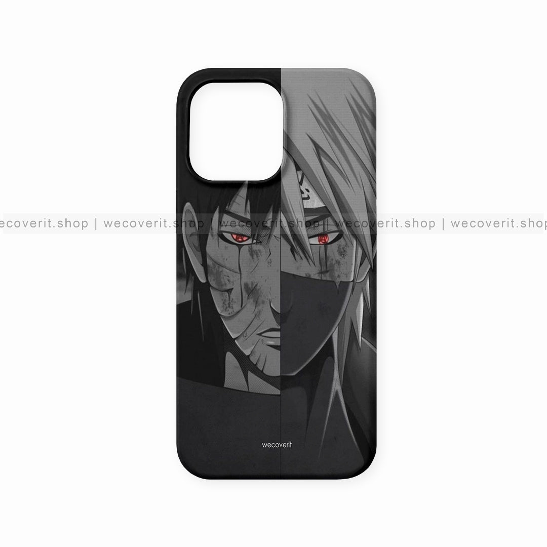 Kakashi Obito Dark Mode (Naruto Series) Anime Mobile Cover