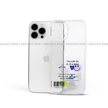 Aesthetic Clear Transparent Mobile Cover