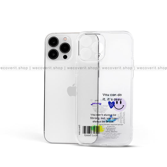 Aesthetic Clear Transparent Mobile Cover