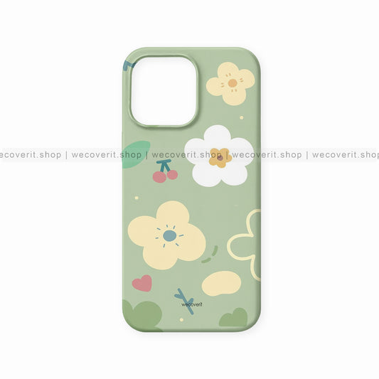 Flowers Pattern Floral Mobile Cover