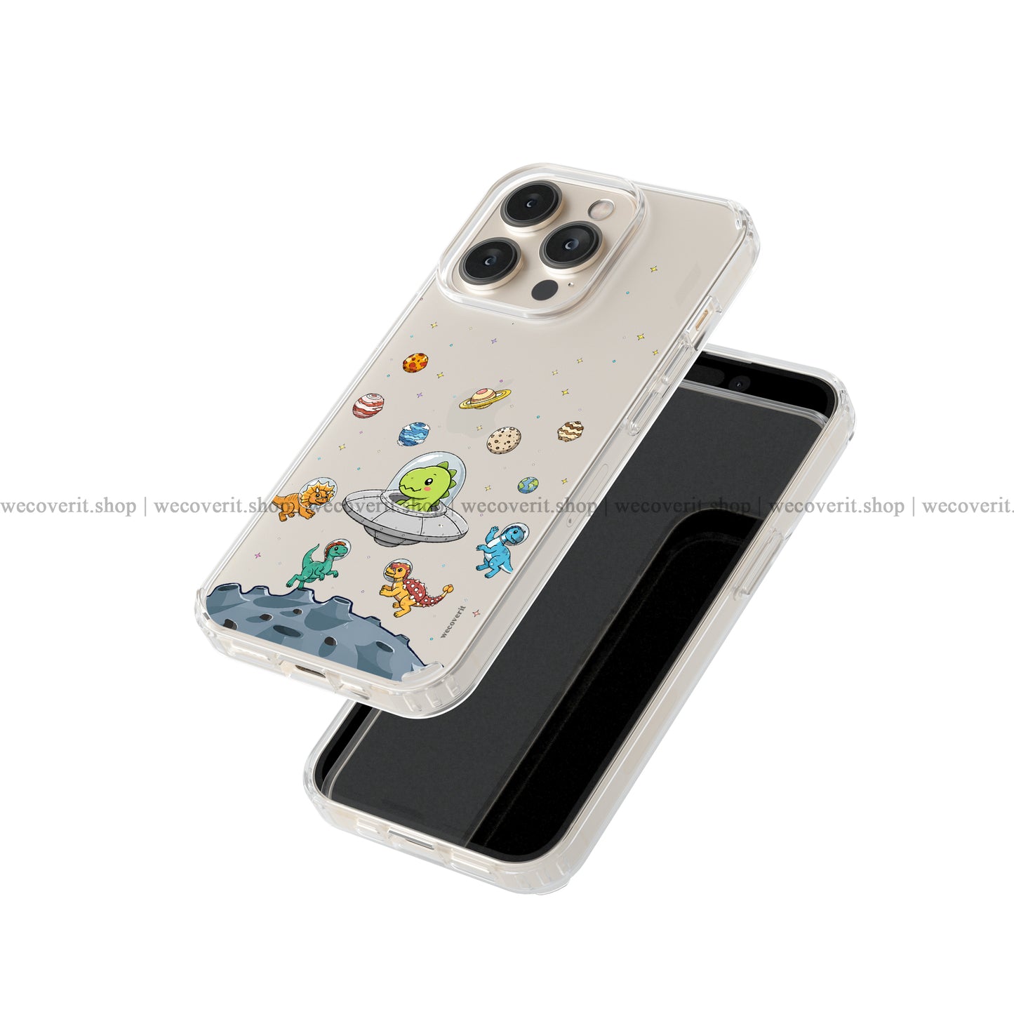 Dino Air Space Soft Mobile Cover