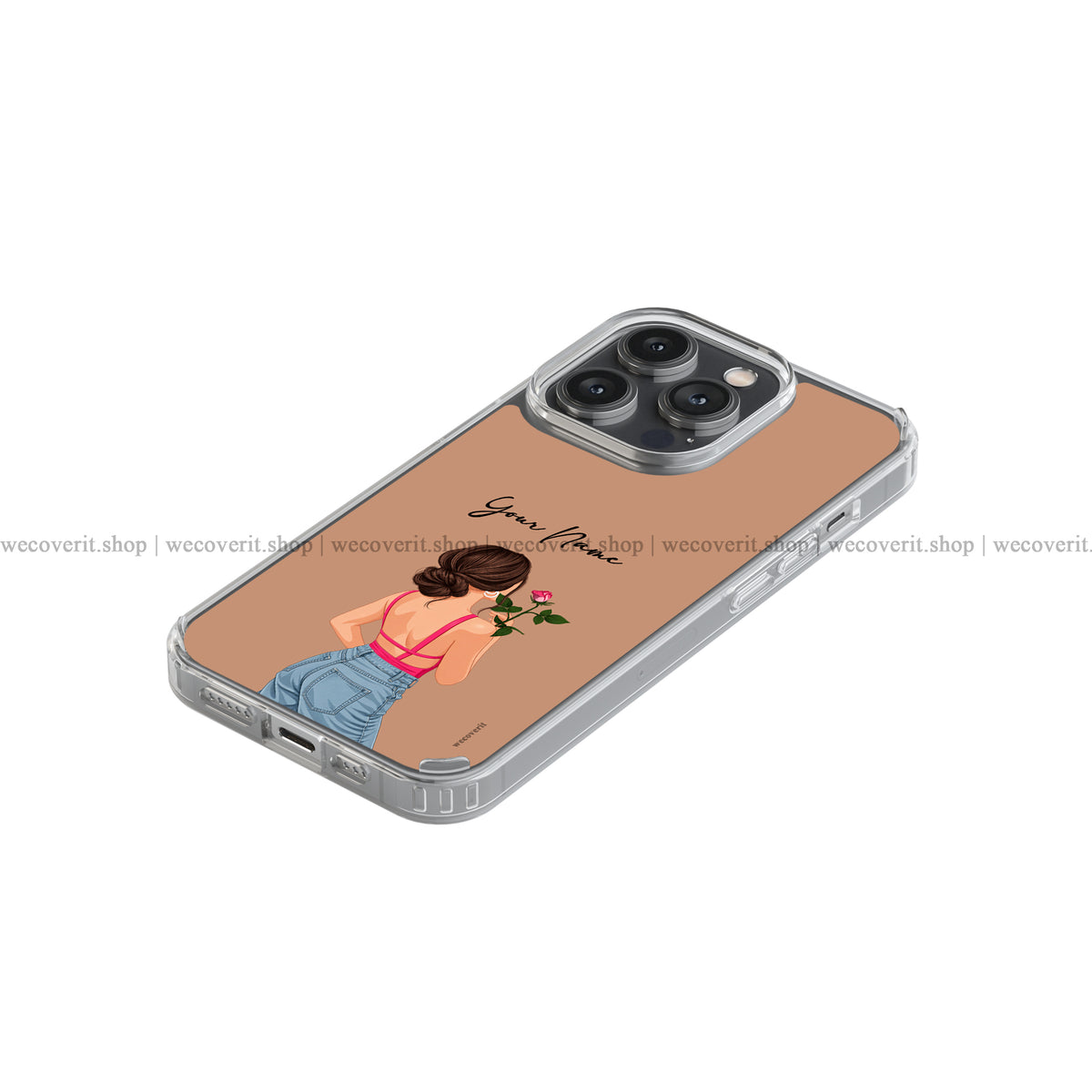 Rosy Mood Illustration Soft Mobile Cover