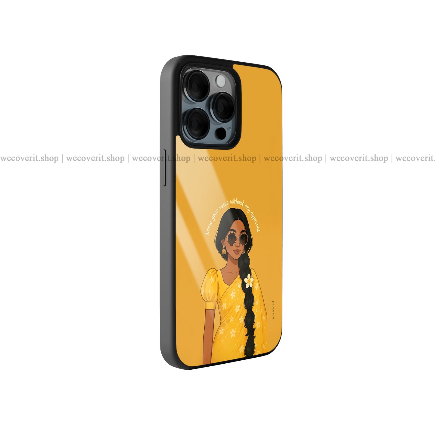 Rooted & Radiant Premium Glossy Phone Cover