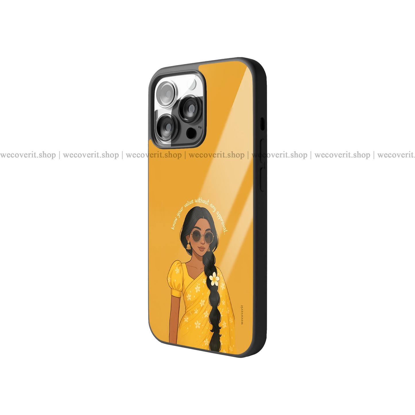 Rooted & Radiant Premium Glossy Phone Cover