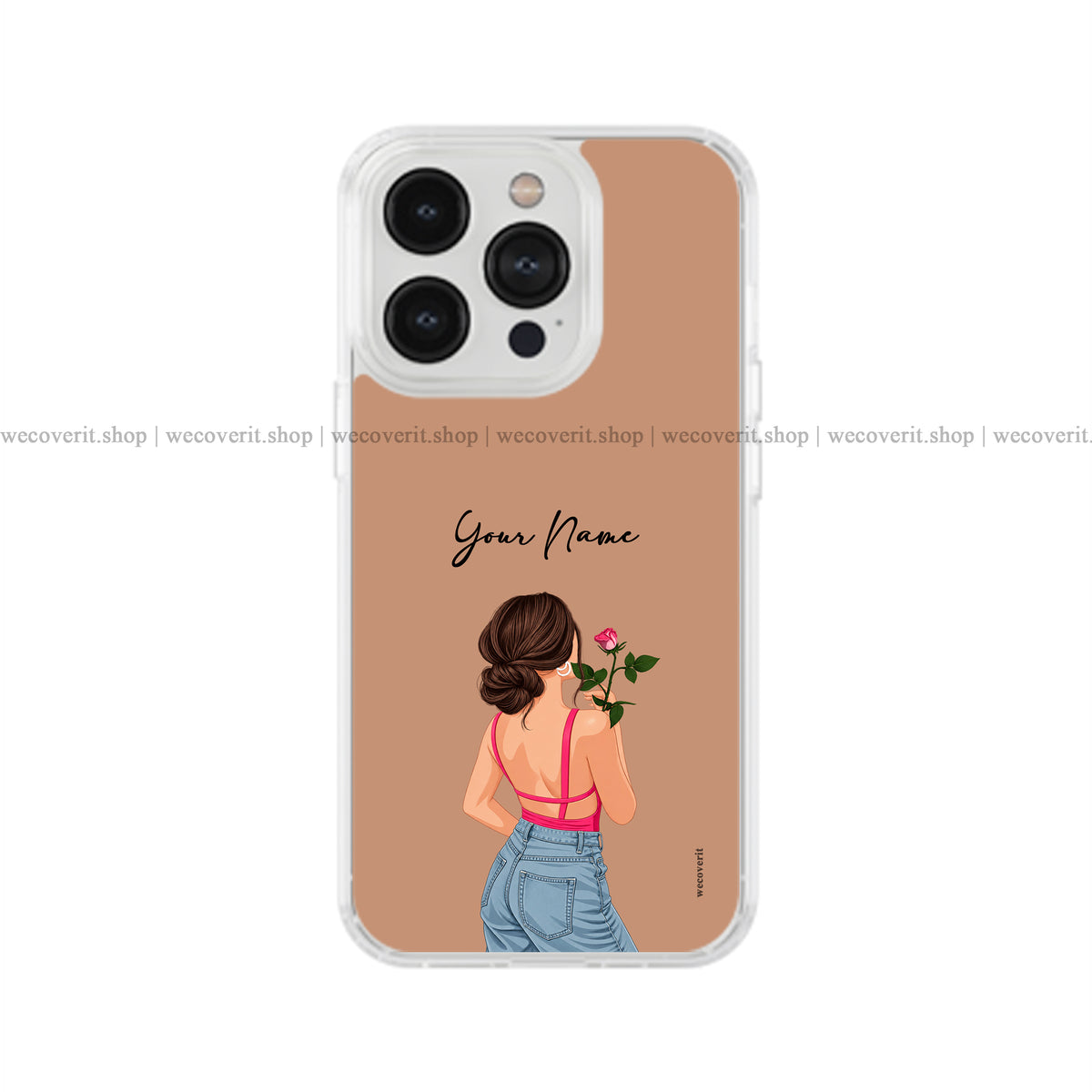 Rosy Mood Illustration Soft Mobile Cover