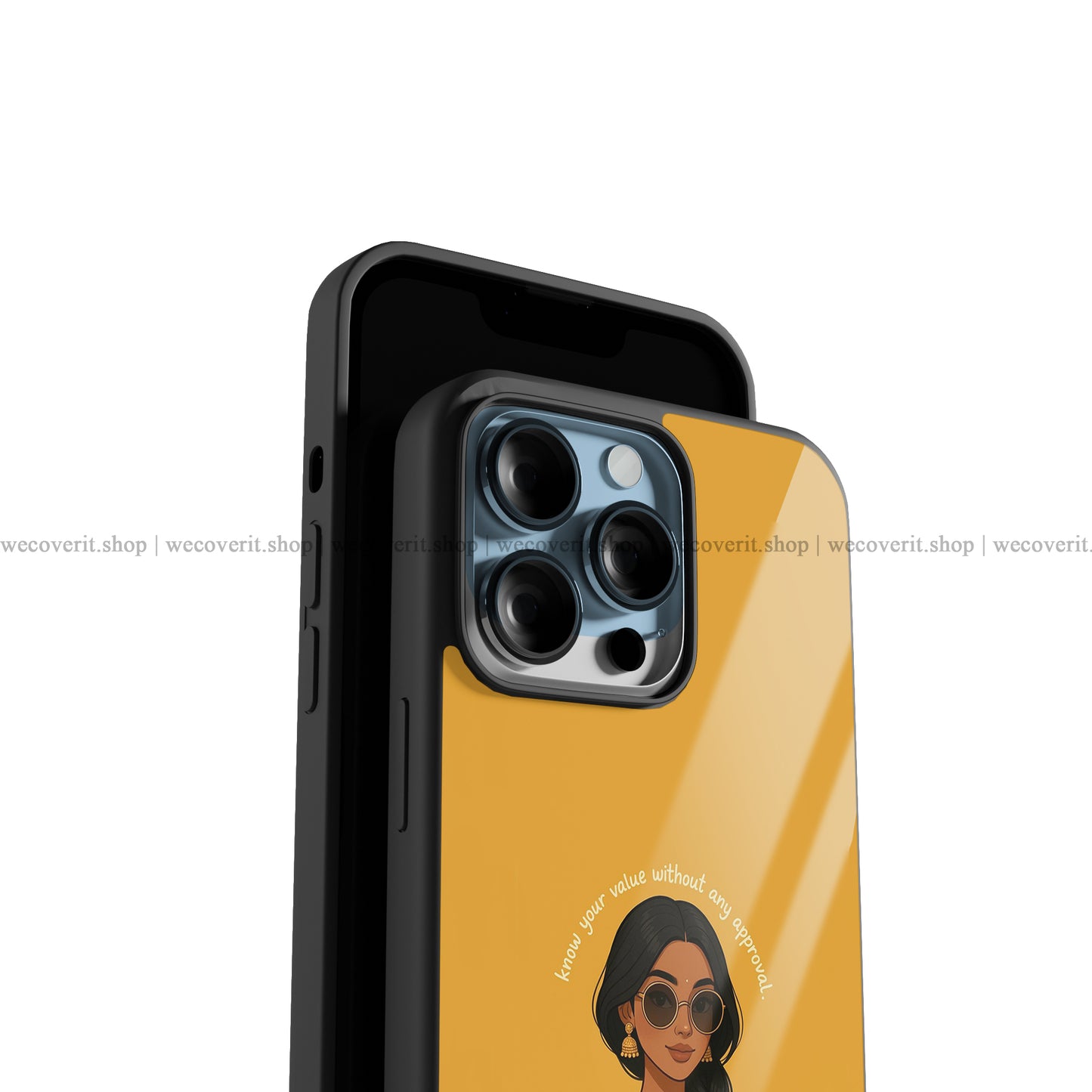 Rooted & Radiant Premium Glossy Phone Cover