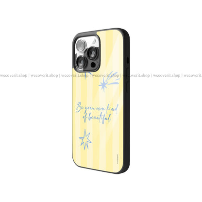 Sunshine in yellow Premium Glossy Phone Cover