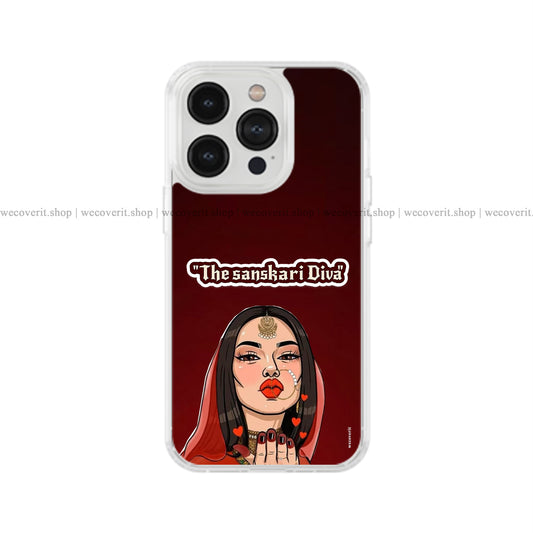 Sanskari Diva Soft Mobile Cover