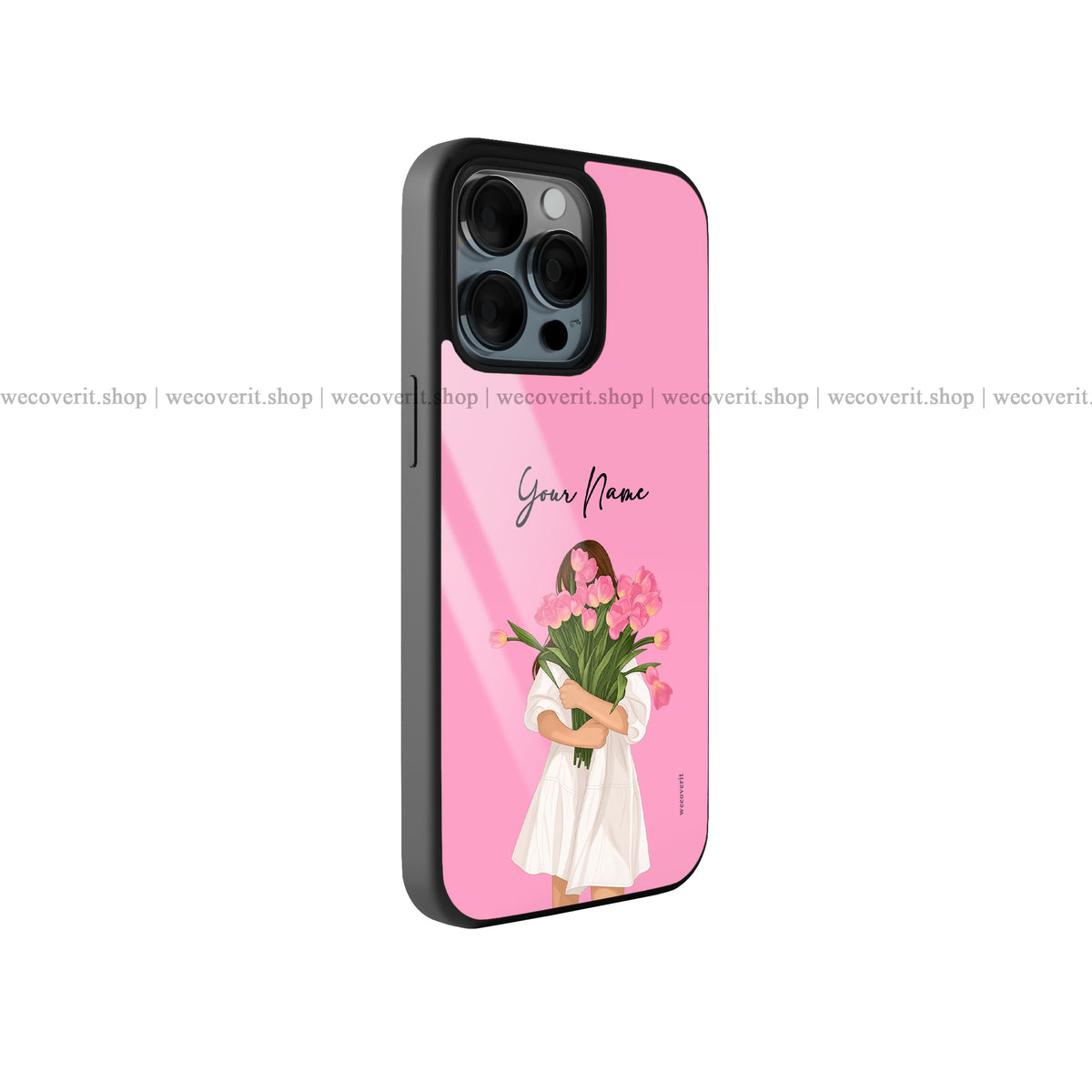 Sweet Tulip Era Illustration Premium Glossy Phone Cover