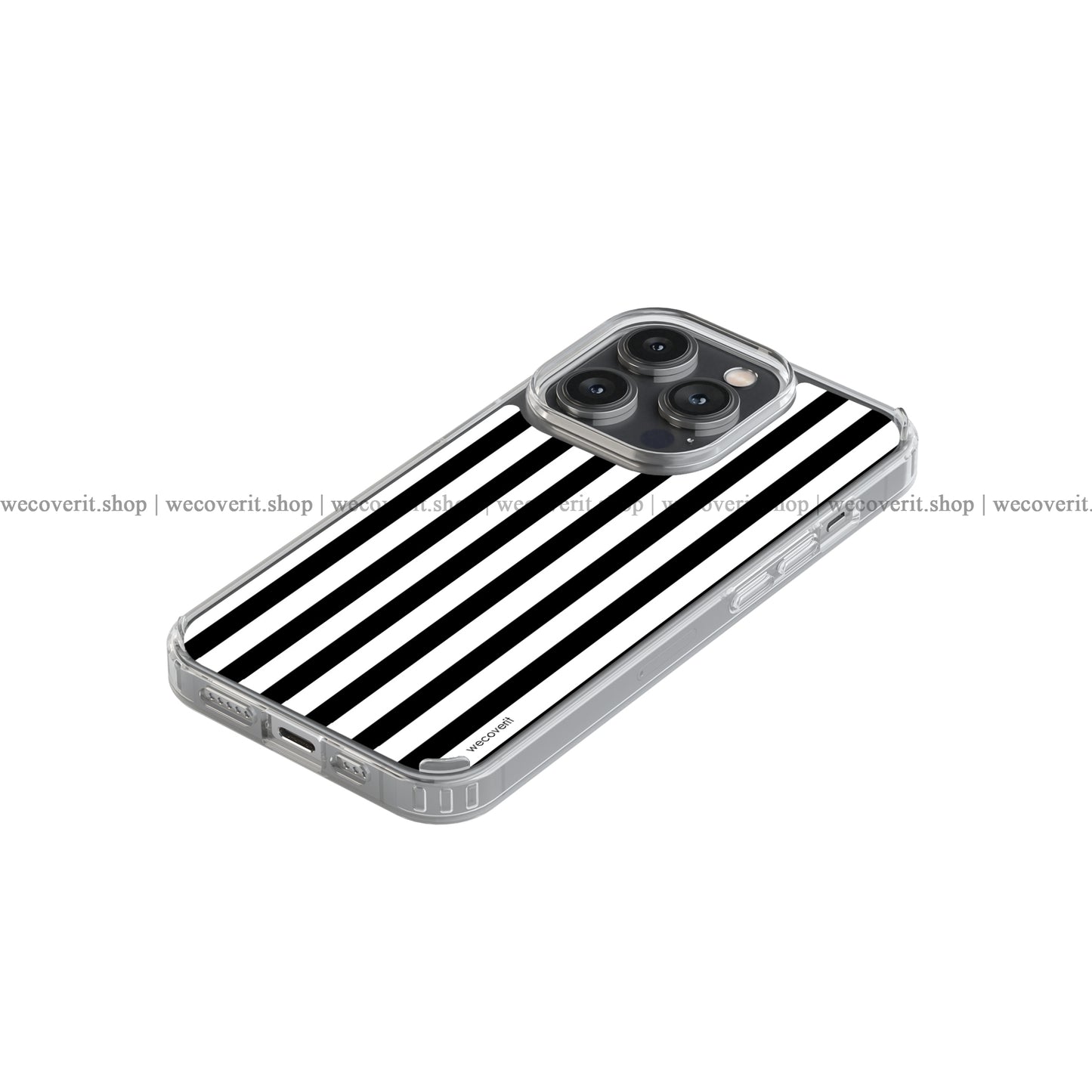 Mono Stripe Aesthetic Soft Cover