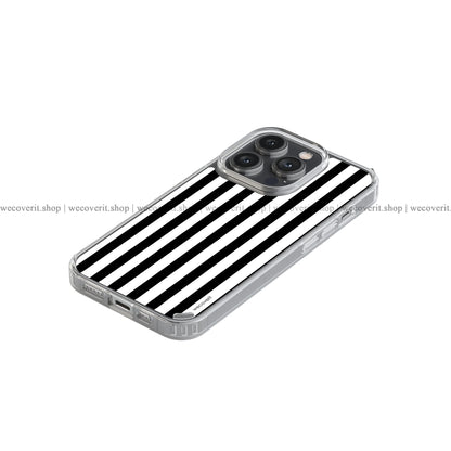 Mono Stripe Aesthetic Soft Cover