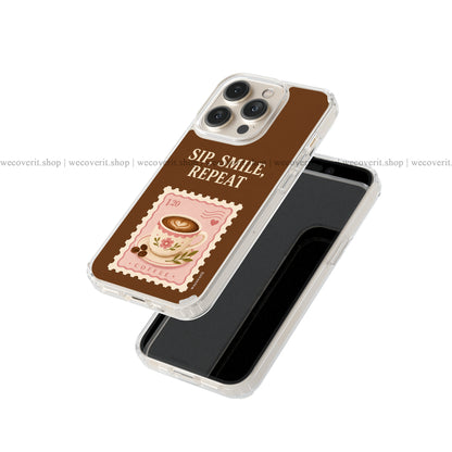 Coffee Postcard Soft Mobile Cover