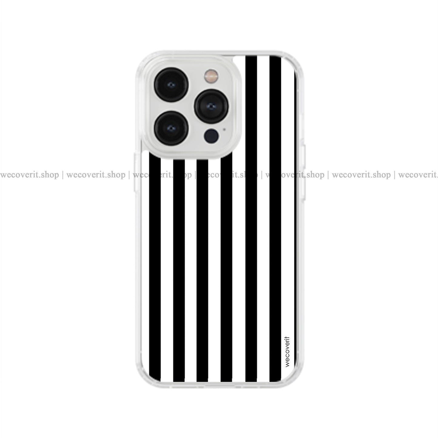 Mono Stripe Aesthetic Soft Cover